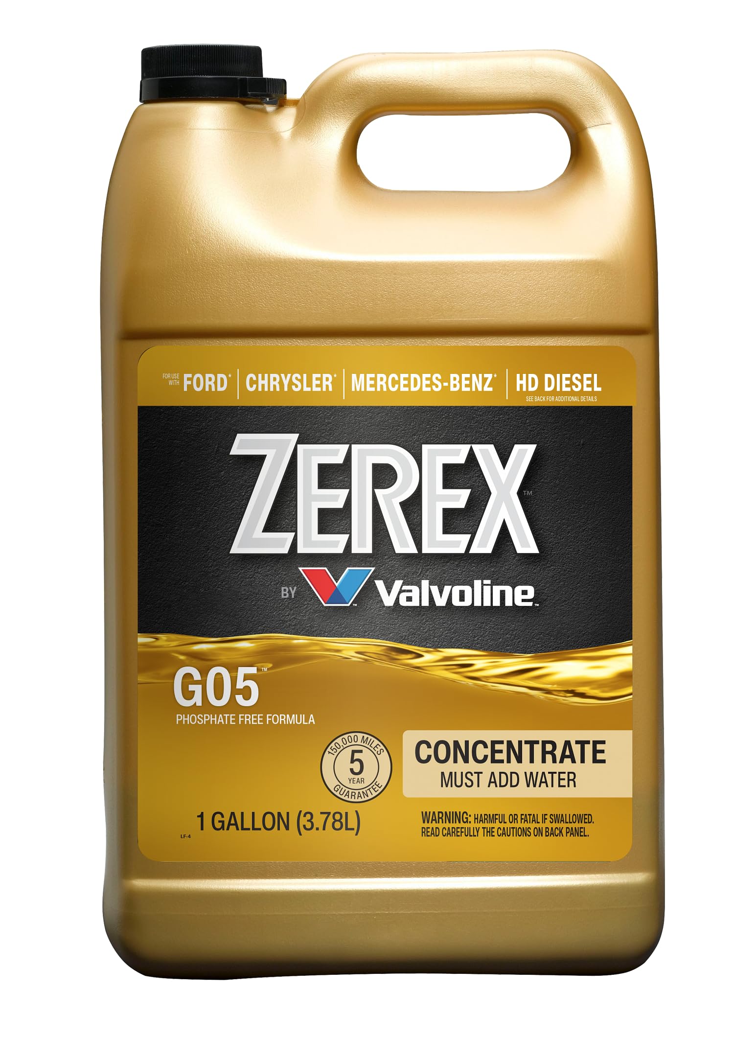 DESCETE　5L Zerex ZXGO51 G-05 Antifreeze - Gallon, Antifreezes & Coolants